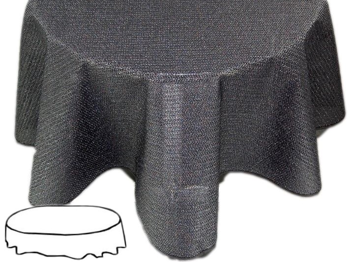 Gartentischdecke Outdoor Tischdecke Oval Weichschaum Wetterfest Camping 140x180