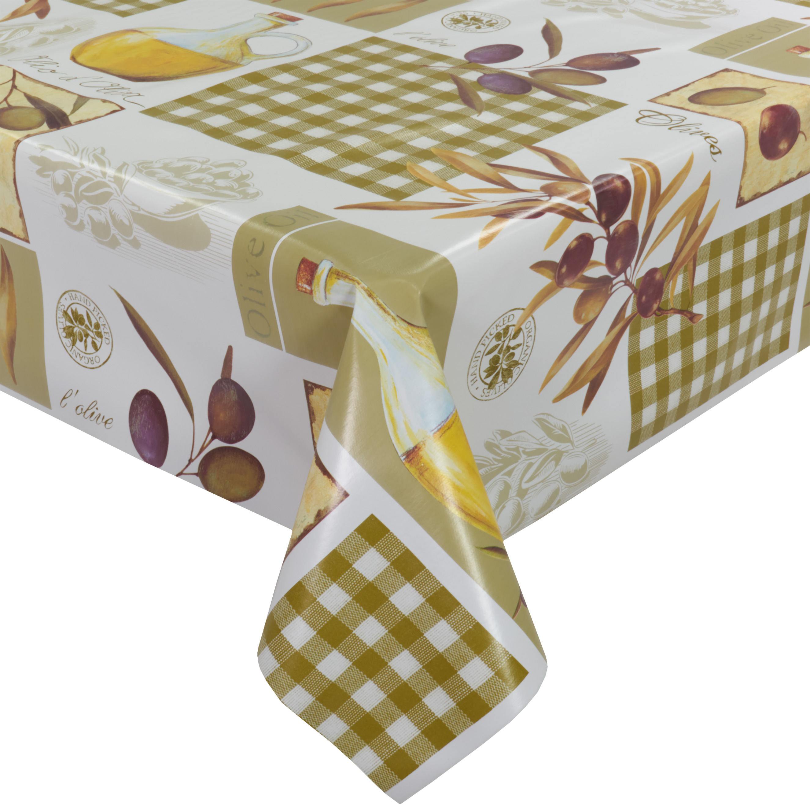 Wachstuch Tischdecke Wachstuchdecke 180x140 Wachstuchtischdecke Abwaschbar Oliven