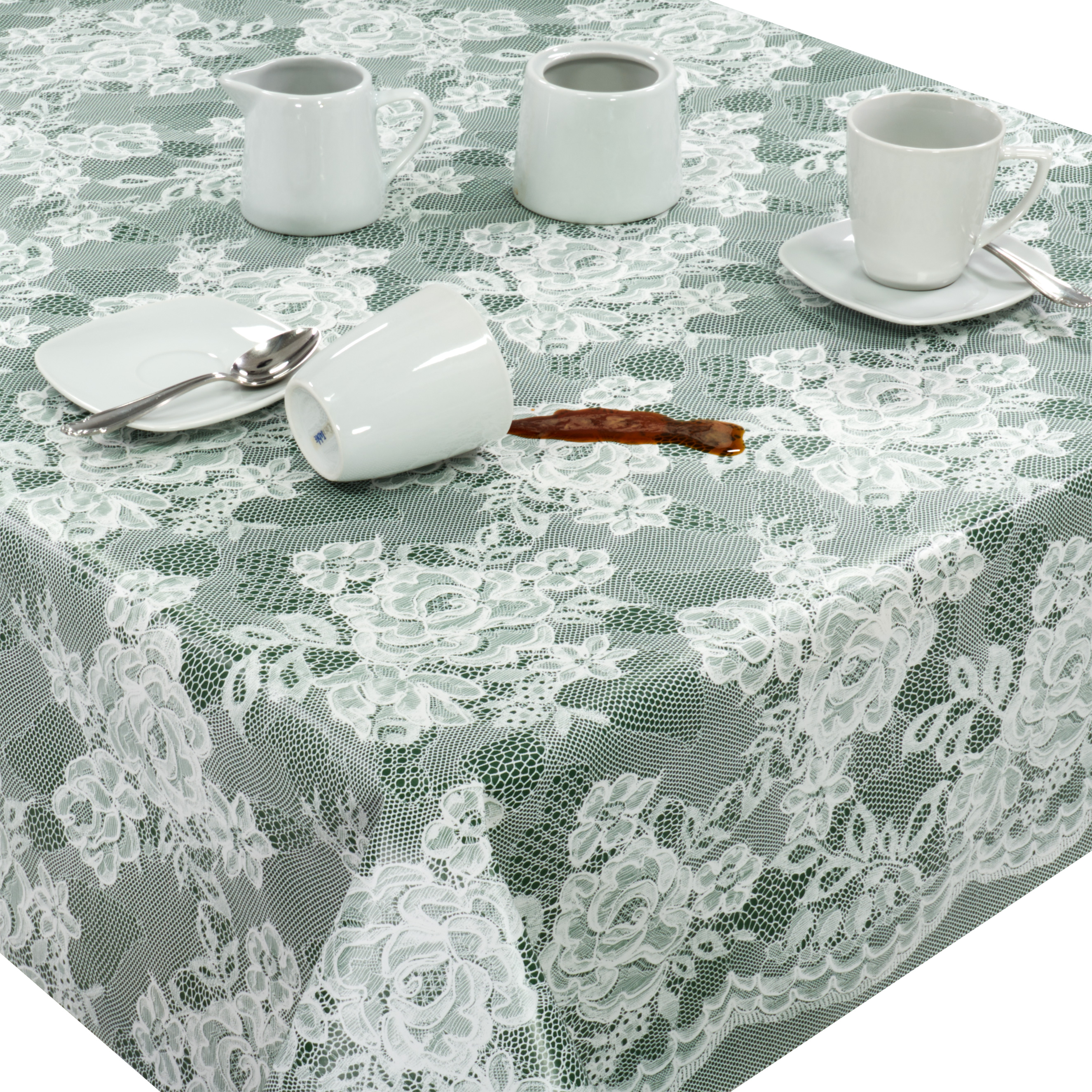 Wachstuch Tischdecke Wachstuchdecke 100x140 Wachstuchtischdecke Abwaschbar Spitze