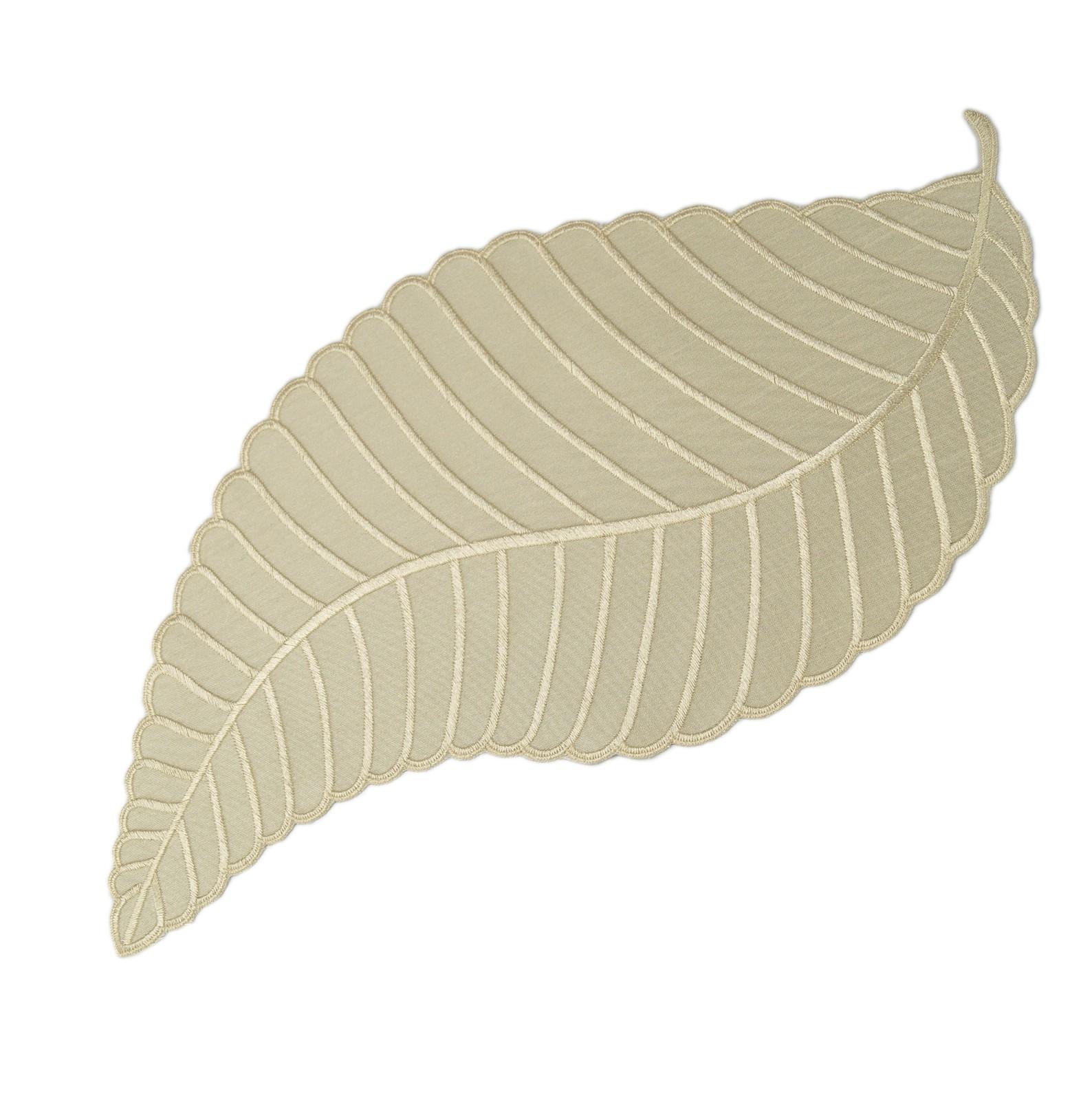 Blätter Beige Tischdecke Plauener Spitze HERBST Deckchen ...