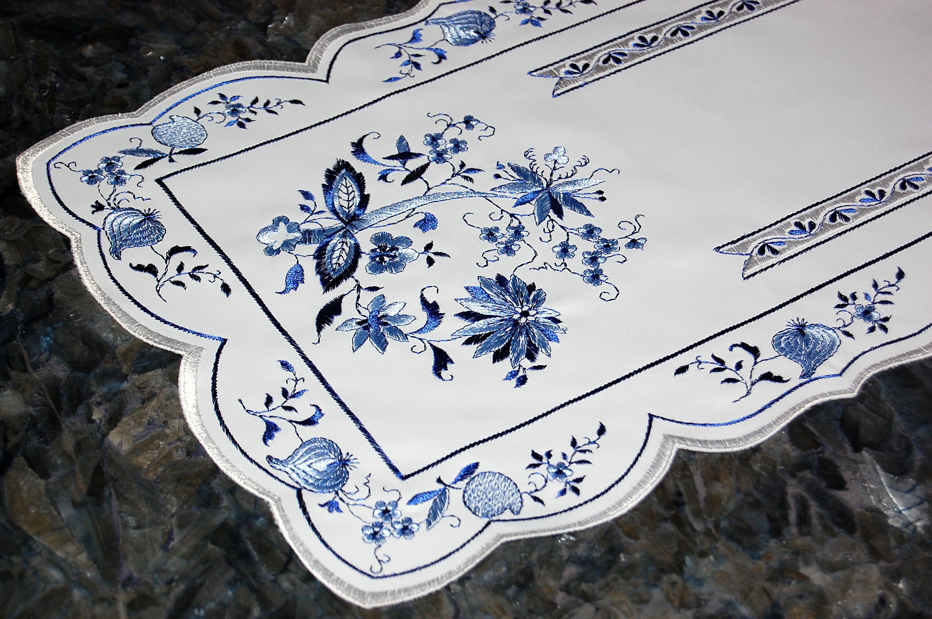 bestickte tischl�ufer