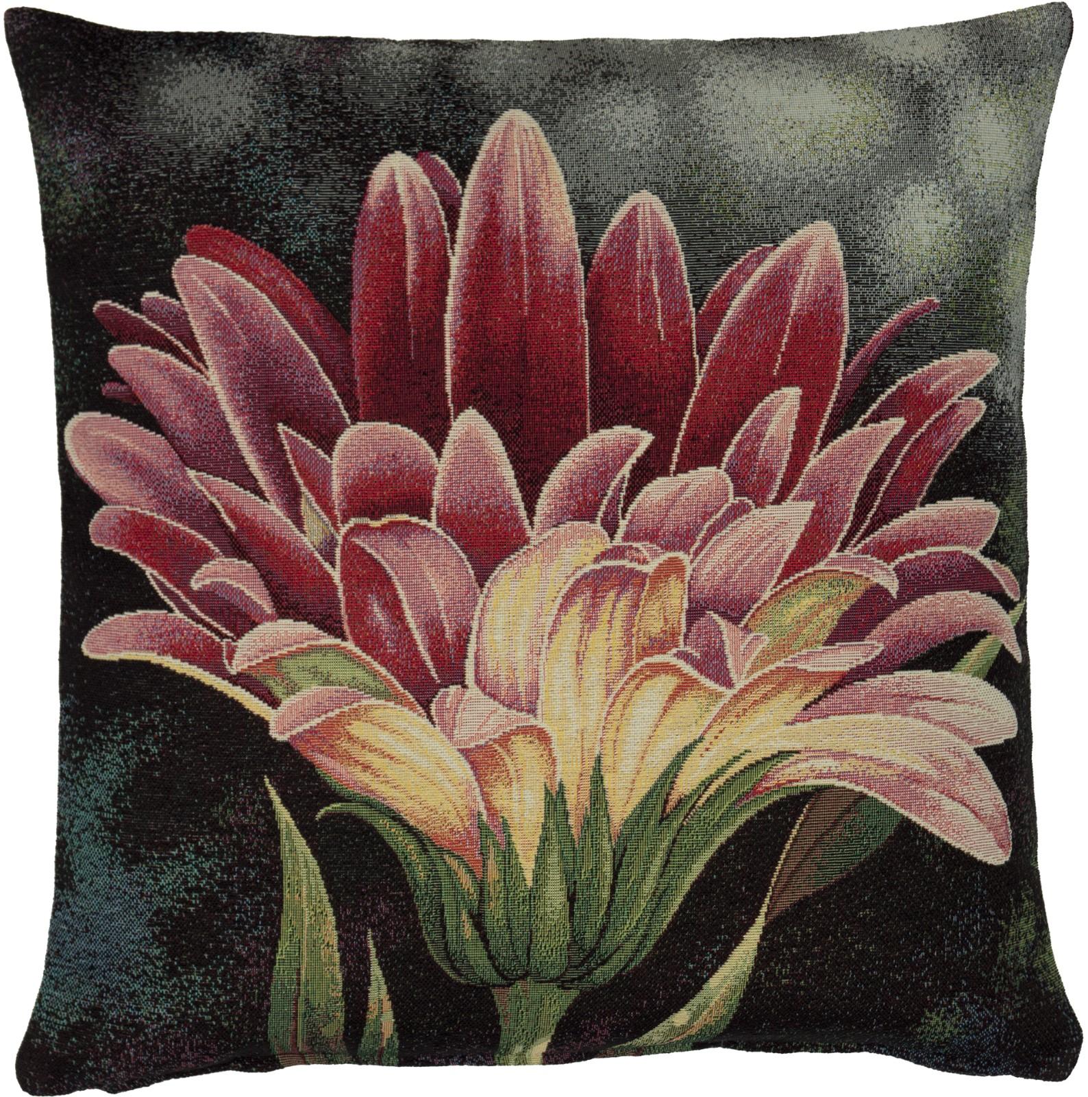 Gobelin Kissenbezug Kissenhülle 45x45 Kissen Sommer Gerbera Made in Germany